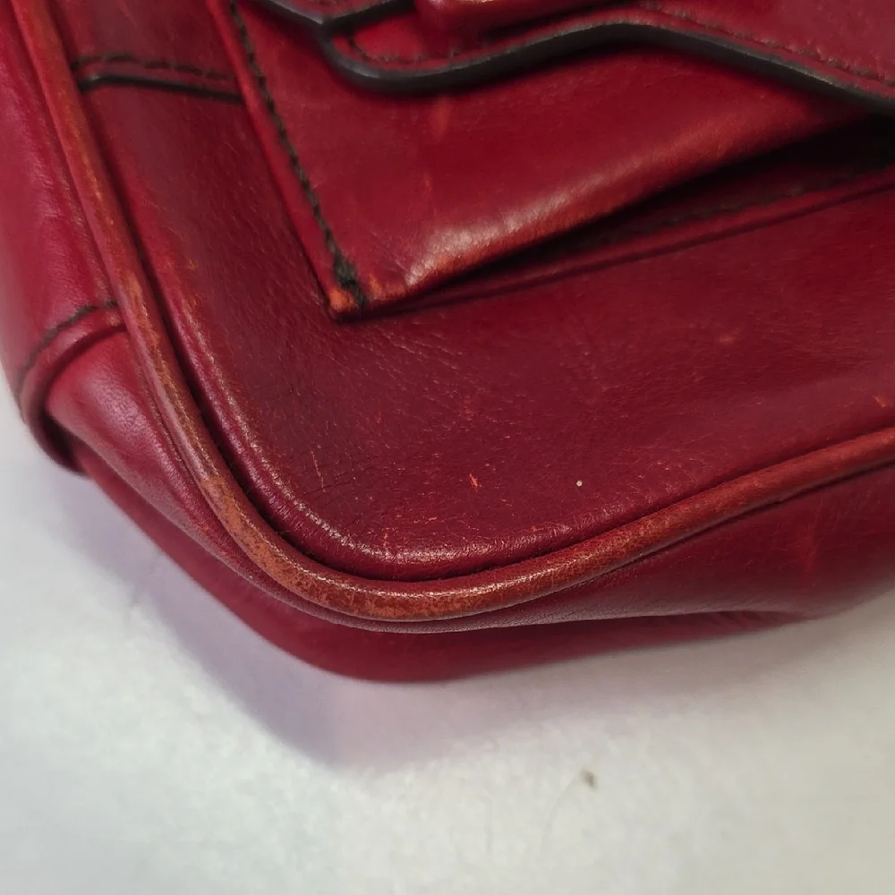 Kenneth Cole New York Red Shoulder Bag - Picture 6 of 11